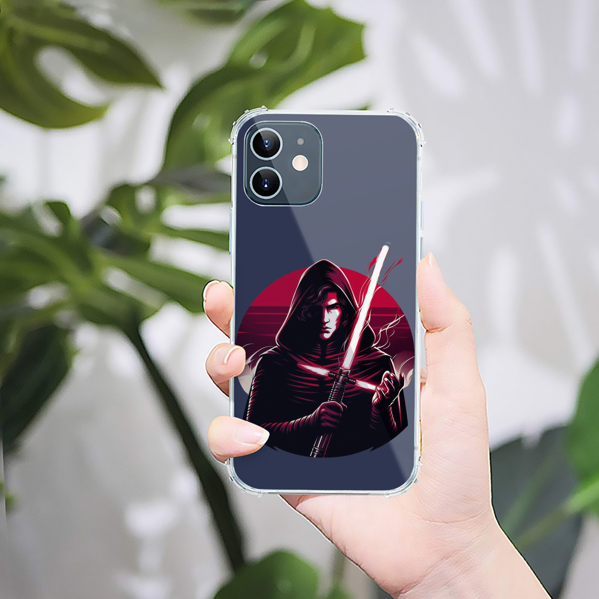 （画像用） スター・ウォーズ Star Wars 【iPhone 12シリーズ対応】透明スマホケース（クリアソフトケース）